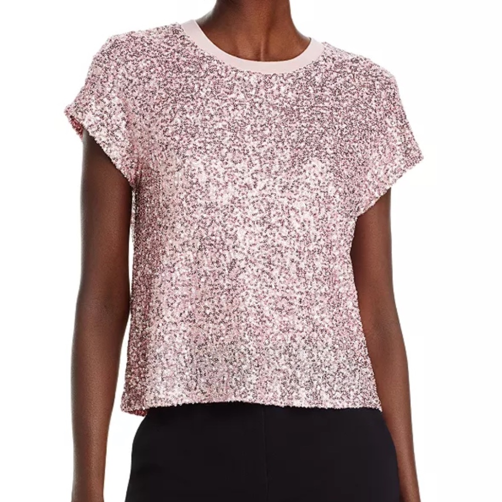 Generation Love Pink Kai Sequin Women's Top, XS